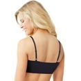 thumbnail image 2 of Women's Hanes HU40 Ultra Light Comfort Foam Pullover Wireless Bra (Navy Paint Flrl Prt BK XS), 2 of 3