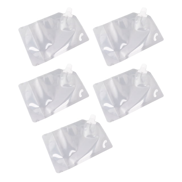 5 Pcs Sac de Rangement pour Céréales, Sac de Rangement sous Vide Transparent pour Riz Céréales Farine Noix