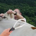 thumbnail image 4 of WHAMVOX Stainless Steel Horse Scraper Brush Grooming Tool for Cleaning Durable PVC Handle, 4 of 8