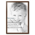 thumbnail image 2 of ArtToFrames 24x35 inch Walnut Picture Frame, Brown Wood Poster Frame (4096), 2 of 8
