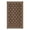 Brown, variant on Nanan Outdoor Rug 8x10ft Modern Bordered Area Rugs, Waterproof Reversible Patio Rug Plastic Straw Outdoor Carpet for Deck, Backyard, Porch, RV & Camping, Brown