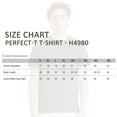thumbnail image 3 of Hanes Perfect-T T-Shirt Short Sleeve Crewneck Tee Shirts for Men (Deep Forest, 4XL), 3 of 8