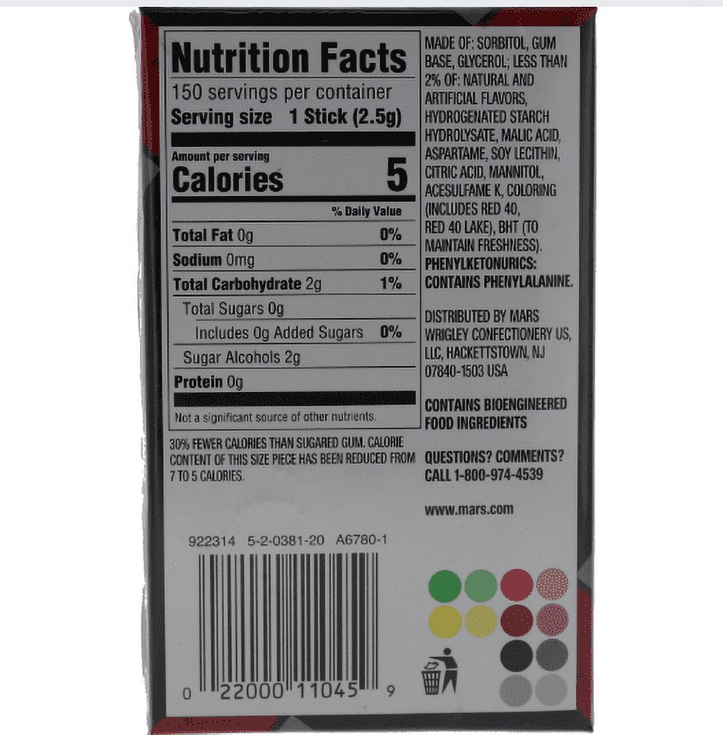Wrigleys 5, Gum Strawberry Flood, Count 10 (15S) - Gum / Grab Varieties & Flavors