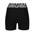 thumbnail image 6 of Women's Swim Shorts Casual Ethnic Printed High Waist Swimsuit Swimsuit Bottoming Shorts Swimsuit Bottom Loose Tight Belt Sports Yoga Shorts Swim Shorts Swim Short, 6 of 7