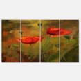 thumbnail image 2 of Design Art - Watercolor Poppy Flowers, 2 of 3