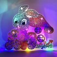 thumbnail image 3 of 3 Piezas DIY Diamante Pintura Pascua Conejo Ornamento Mosaico Artesanía Diamante Luminoso Dibujo Decoración para hogar Hecho Creativo Diamante a Hugo pintura de diamantes, 3 of 10