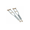 Apex Carex Adjustable Aluminum Crutches Lightweight Push-Buttom Youth 300 Lbs 1 Pair
