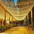 thumbnail image 3 of Guirnalda de luces decorativas para árbol de Navidad, luces impermeables de 10m, 20m, 30m, 50m, enchufe europeo y estadounidense, 3 of 4