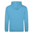 thumbnail image 2 of Awdis - Sudadera con capucha para adultos Unisex - Modelo college - Deporte/Gimnasio/Running (Azul Hawaiian), 2 of 2