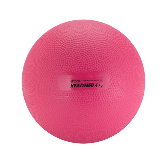 Gymnic Balle d'Exercice Récréative en Vinyle Magenta Heavy MED 4 pour