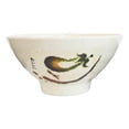 thumbnail image 3 of Pack Of 6 Melamine Eggplant Zen Swirl Ridged Appetizer Soup Dessert Rice Bowls, 3 of 7