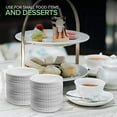 thumbnail image 5 of 6-In/9 In Paper Plates Uncoated, Disposable Dessert Plates 6" Paper Plate Bulk, White, 5 of 8