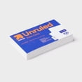 thumbnail image 3 of 3x5 White Unruled Index Cards 100 Count, 110 lb Heavyweight Uncoated Paper, Paper Basics Index Cards, 3 of 4
