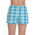 thumbnail image 3 of Just Love Women's Pajama Shorts - Comfortable Sleepwear (2 Pack) (Plaid Blue - Plaid Pink (Pack of 2), 1X), 3 of 5