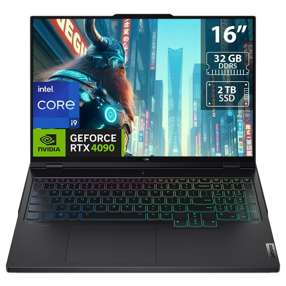 Laptop Lenovo Legion Pro 7i: Intel Core i9 14900HX, RAM 32GB DDR5, SSD 2TB, Pantalla 16", RTX 4090, W11H