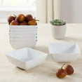 thumbnail image 1 of BETTER HOMES & GARDENS PORCELAIN SQUARE-SHAPED CEREAL BOWL, 8 PACK, 1 of 5