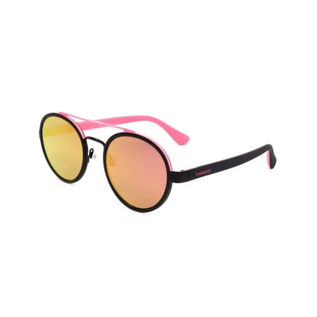 Havaianas sunglasses JOATINGA UNISEX 51/23/ 3MR BLACK FUCHSIA