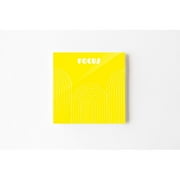 Life Track Neon Notes Modern Pattern on Yellow
