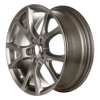 KAI 17 X 7 Reconditioned OEM Aluminum Alloy Wheel, Hypersilver, Fits 2006-2007 Mazda MX5 Miata