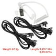 thumbnail image 3 of Earpiece Headset with Mic PTT 1 Pin compatible with Cobra Walkie Talkies CTW135P,CTW285P DC, 3 of 3