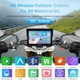 thumbnail image 2 of GPS para Motocicleta Carpuride W702S PRO 7" Pantalla Táctil Impermeable, 2 of 9