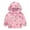 Pink, variant on EnJoCho Toddler Boys Girls Kids Raincoat Waterproo𝖿 Lightweight Rain Poncho Jacket Windbreaker Outwear Coat Baby Toddler Spring Fall Hooded Parka Outer Layer