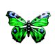 thumbnail image 2 of Kearding Arte de la pared Decoración Metal simulación insecto Patio jardín ornamento escultura al aire libre paisajismo figurita estatua fiesta Decoración Verde Kearding HA062780-03, 2 of 6