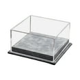 thumbnail image 3 of Caja de exhibición de autos de juguete a escala 1:64, vitrina a prueba de polvo para decoración del hogar, 5 x 4,8 x 2,6 pulgadas, accesorio ligero, tapa de acrílico transparente. Gris, 3 of 10