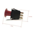 thumbnail image 2 of The ROP Shop PTO Clutch Switch for Scag 700675, 481635, Rotary 9657, 11470 Tractor Mower Knob, 2 of 6