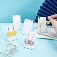 thumbnail image 3 of Earrings Display Stand 10pcs, Protective Film, Cool and Fashionable Jewelry Earring Display Rack for Personal Collection or Jewelry Store Showcase, 3 of 8
