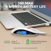 Wireless Mouse, Mouse for Laptop, Bluetooth Mouse, White