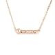 thumbnail image 2 of Collar del zodiaco Minnieouse Oro rosa Capricornio, 2 of 6