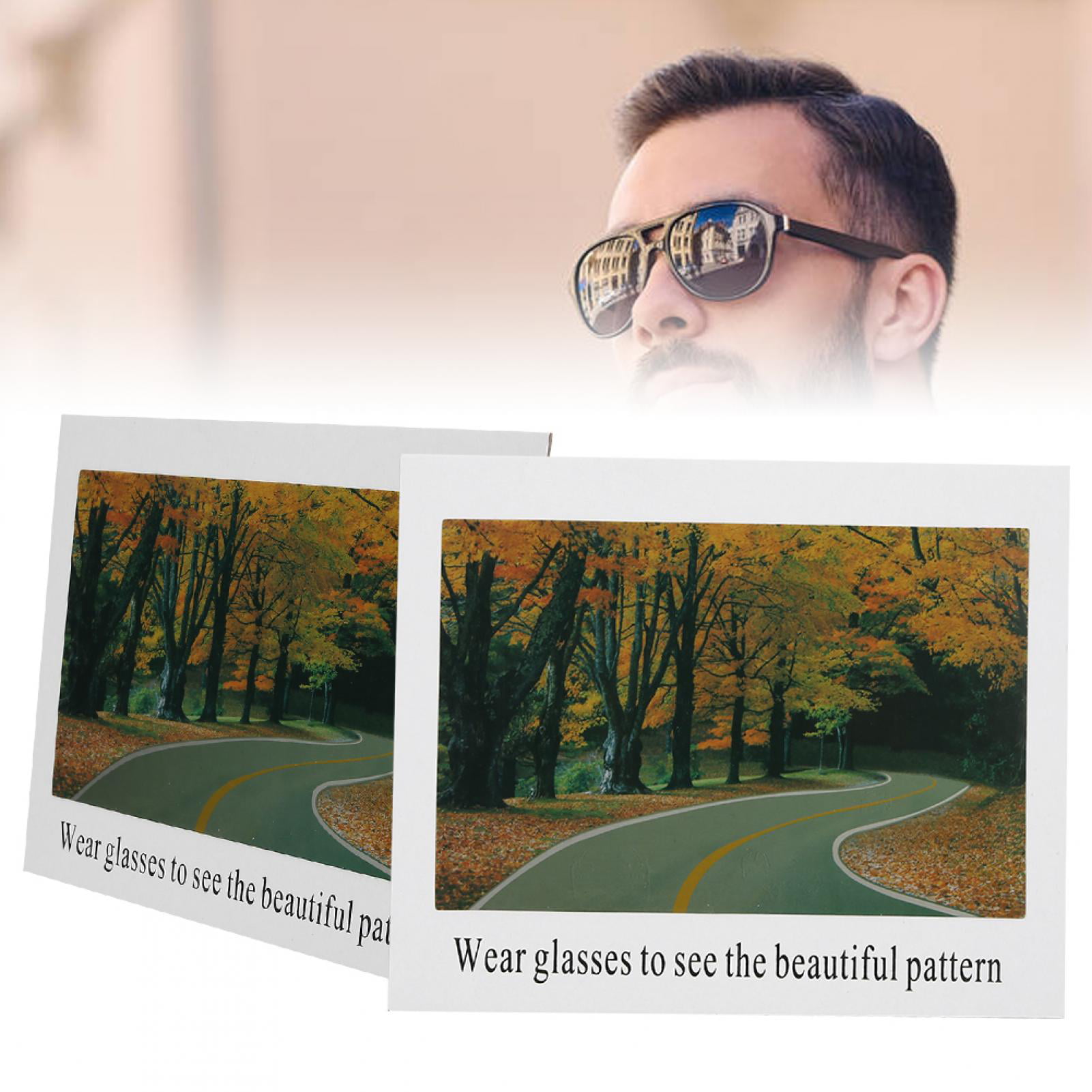 Cheap Check Polarized Lens Polarized Test Card Sunglasses Test Card Driver  Mirror Test Paper Shade Test | Joom
