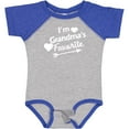 thumbnail image 3 of Inktastic I'm Grandma's Favorite with Arrow and Hearts Boys or Girls Baby Bodysuit, 3 of 5