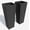 Black, variant on QinaQin Tall Outdoor Flower Pots, Large Decorative Flower Pots with Drainage Holes, Two-Piece Set, Suitable for Front Porch, Patio, Backyard and Garden