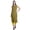 Brown, variant on Peter Pan Collar Sleeveless Kurta With Pants 2-Pcs Ethnic Suit Set For Women
