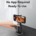 thumbnail image 3 of Hassignment Smart AI Tracking Phone Tripod, Auto 360° Rotation with Remote and Gesture Control, No App for iPhone Android Vlog, 3 of 10
