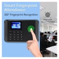 thumbnail image 2 of Biometric Attendance System USB Fingerprint Exit Record Recorder Reader Time Clock In Employees Date Machine Electronic Device ,Easy Operate, 2 of 6