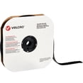 thumbnail image 1 of Box Partners VEL159 1.5 in. x 75 ft. Loop Black Cloth Hook & Eye Brand Tape Individual Strips, 1 of 1