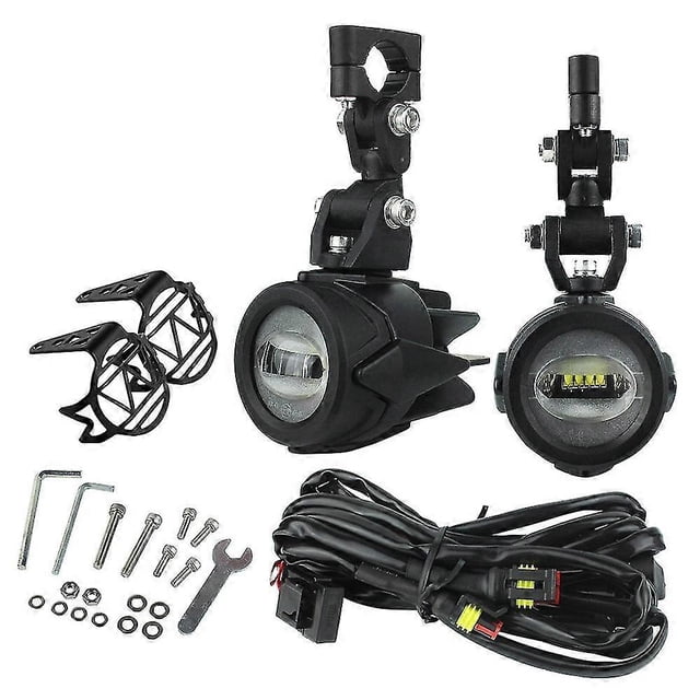 2X 40W LED Assembly Combo Motocycle Fog Lights for R1200GS ADV F800GS R1100GS