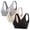 Light Gray, variant on Alun Maternity Nursing Bras Seamless Smoothing Front Wrap Bra for Pregnancy & Breastfeeding Soft Support Lightweight Comfortable Wireless Bralette Pure Color Night Sleep Top Light Gray XL