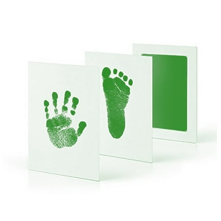Newborn Baby Handprint Footprint Pad Safe Clean Non-Toxic Clean Touch Ink Pad Photo Easy To Operate Hand Foot Print