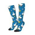 thumbnail image 2 of Balery Cartoon Goose Fun Novelty Socks Men'S Women'S Crew Socks Funny Crazy Novelty Socks Quirky And Cool Socks, 2 of 9