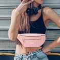 thumbnail image 2 of TISHITA Sac Banane Mode Sac de Taille Sangle Ajustable pour Voyager Rose, 2 of 8