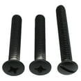 thumbnail image 6 of Bathroom Single Hole Bathtub Drain Overflow Panel With 3 Screws Drain Overflow Panel Accessories Bathtub Drainplug Black, 6 of 9