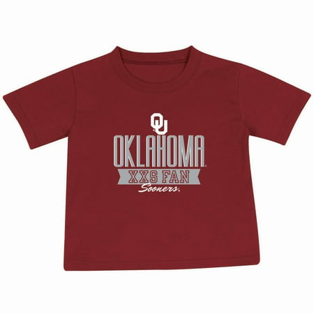 Oklahoma Russell Silk - Toddler Russell Crimson Oklahoma Sooners T-Shirt