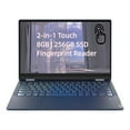 thumbnail image 2 of Lenovo Yoga 6, 13.3" FHD (1920 x 1080) 2-in-1 Touch Display, Fingerprint Reader, AMD Ryzen 5 5500U up to 2.1 GHz, 6 Cores, 8GB DDR4 RAM, 256GB SSD, Webcam, Bluetooth, Windows 11, Abyss Blue, EAT Pen, 2 of 5