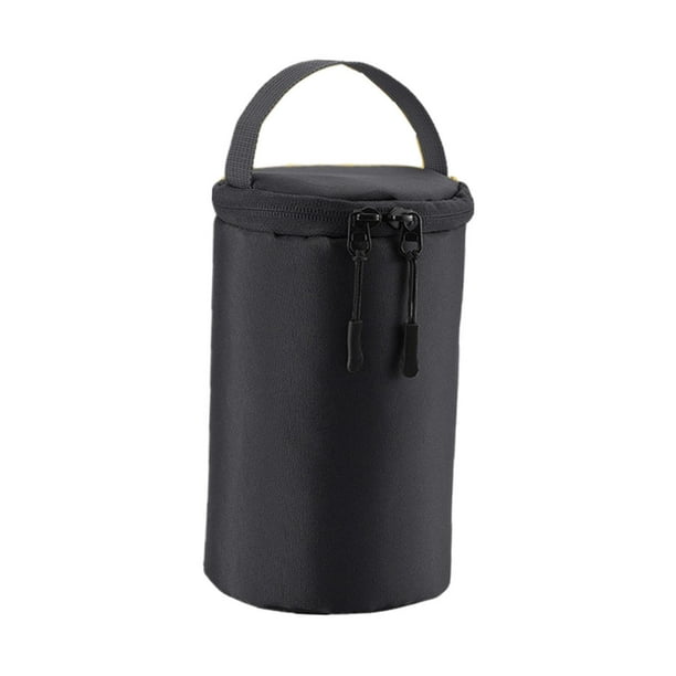 Bolsa para tanque de gas, bolsa para cilindro de gas, organizador de protección, bolsa multiusos, bolso de mano Negro