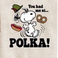 thumbnail image 3 of Peanuts - You Had Me At Polka - Toddler & Youth Crewneck Fleece Sweatshirt, 3 of 6