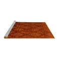 thumbnail image 2 of Ahgly Company Machine Washable Indoor Rectangle Abstract Yellow Modern Area Rugs, 7' x 10', 2 of 4
